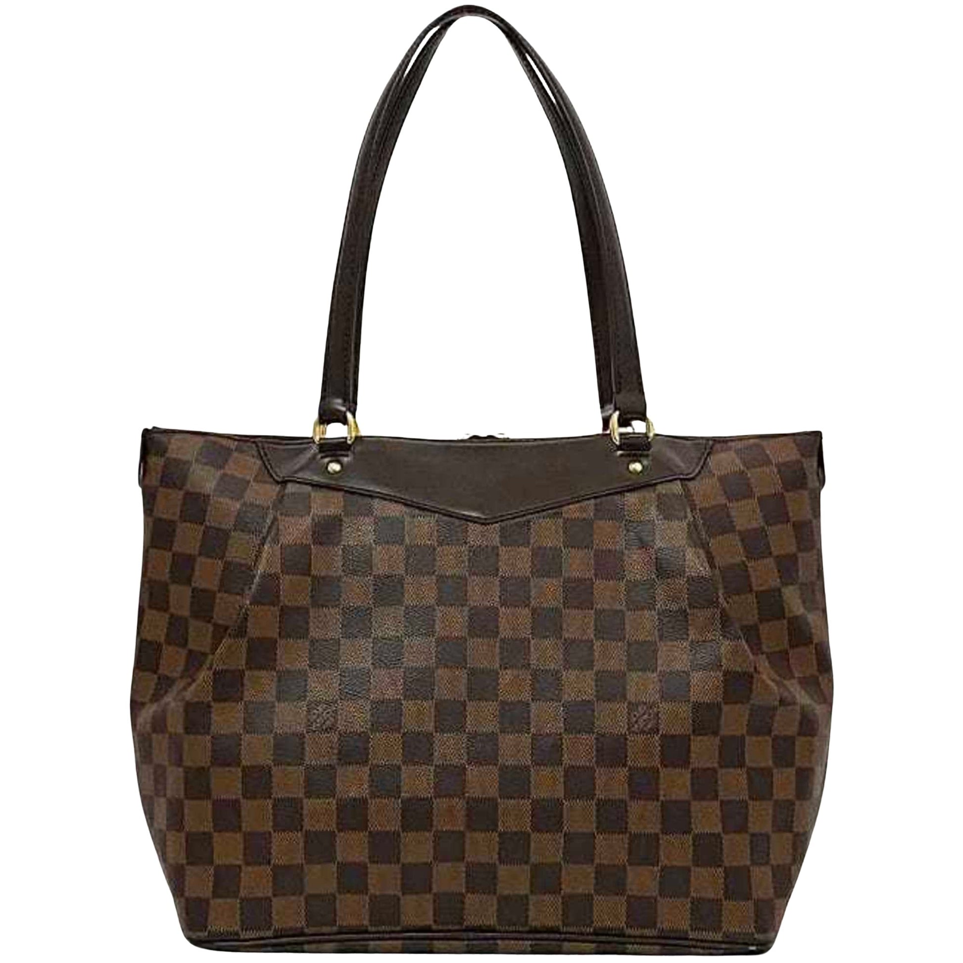 Louis Vuitton Westminster, Brown, Canvas, tote