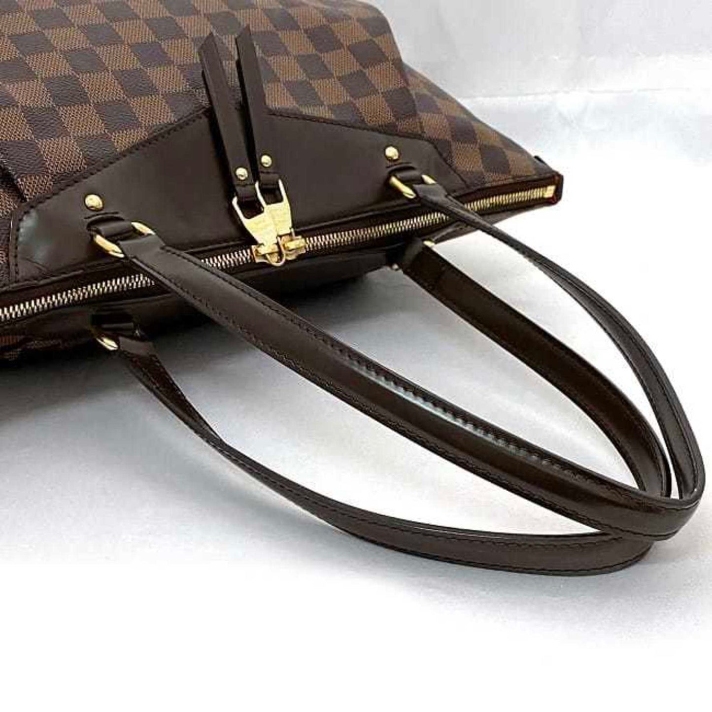 Louis Vuitton Westminster, Brown, Canvas, tote