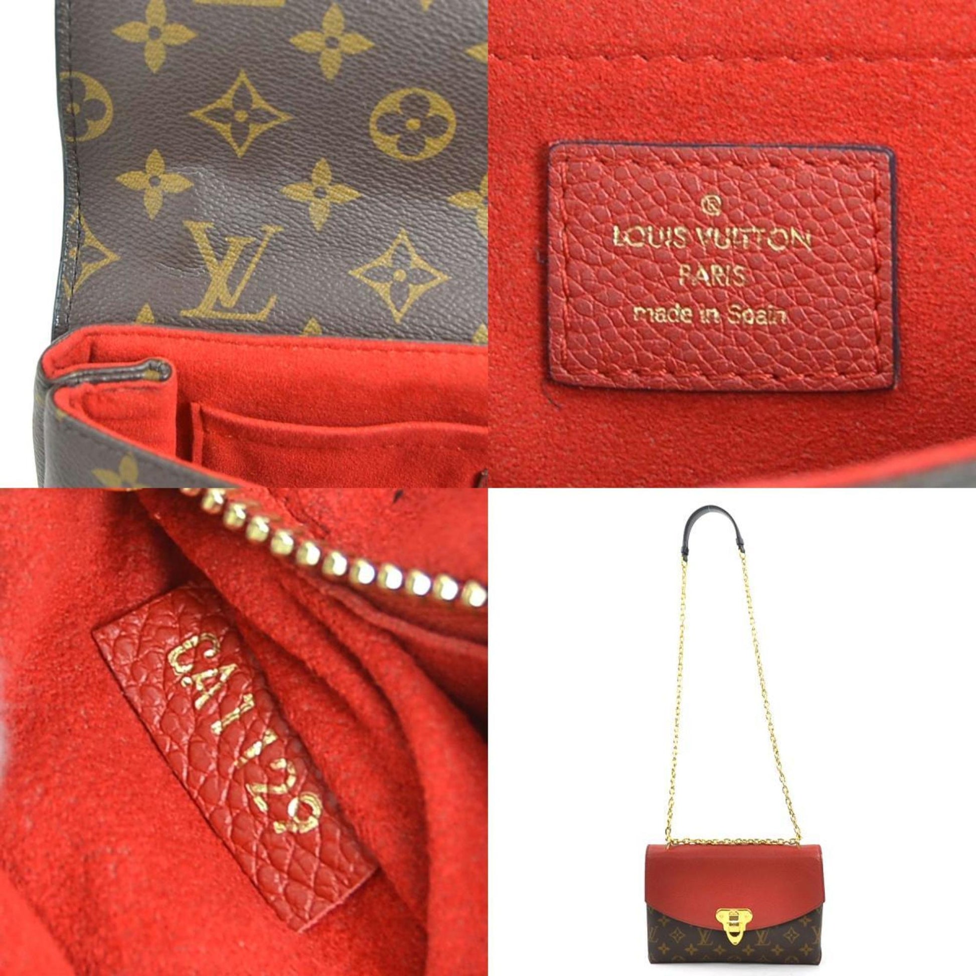 Louis Vuitton Saint Placide, Brown, Canvas, shoulder