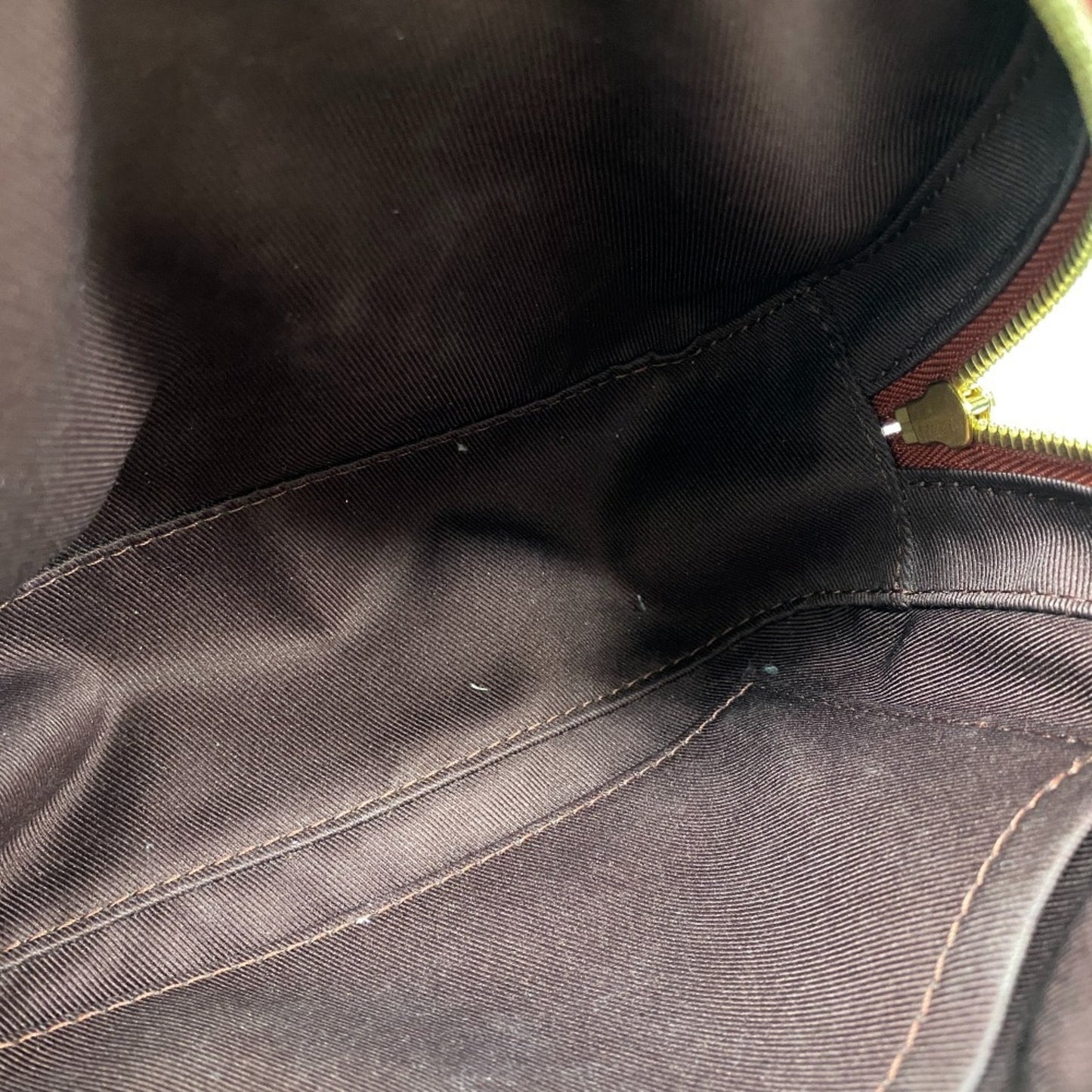 Louis Vuitton Deauville, Brown, Canvas, shoulder