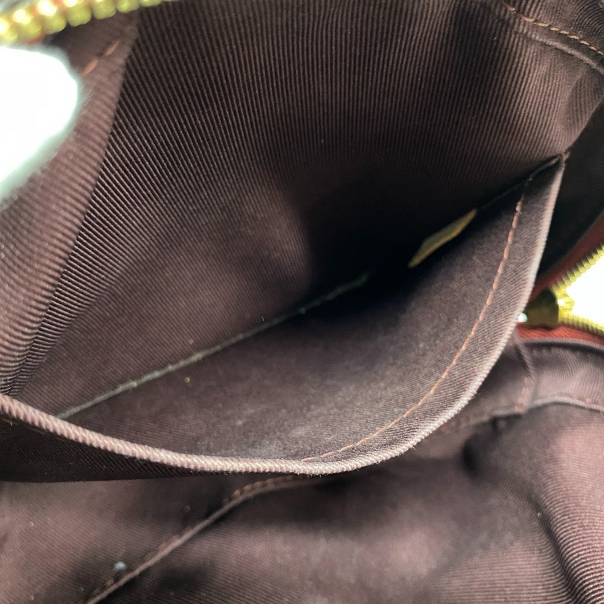 Louis Vuitton Deauville, Brown, Canvas, shoulder