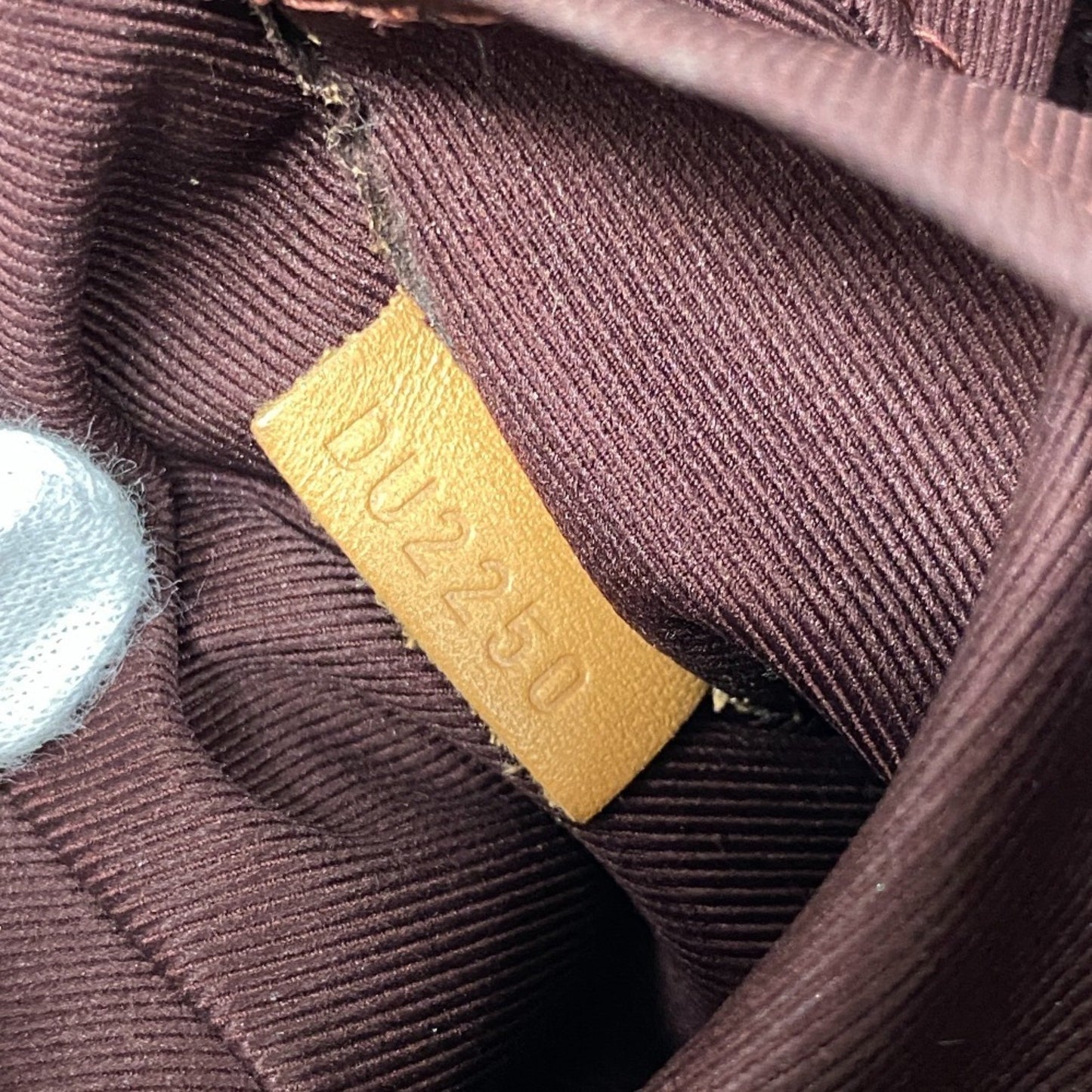 Louis Vuitton Deauville, Brown, Canvas, shoulder