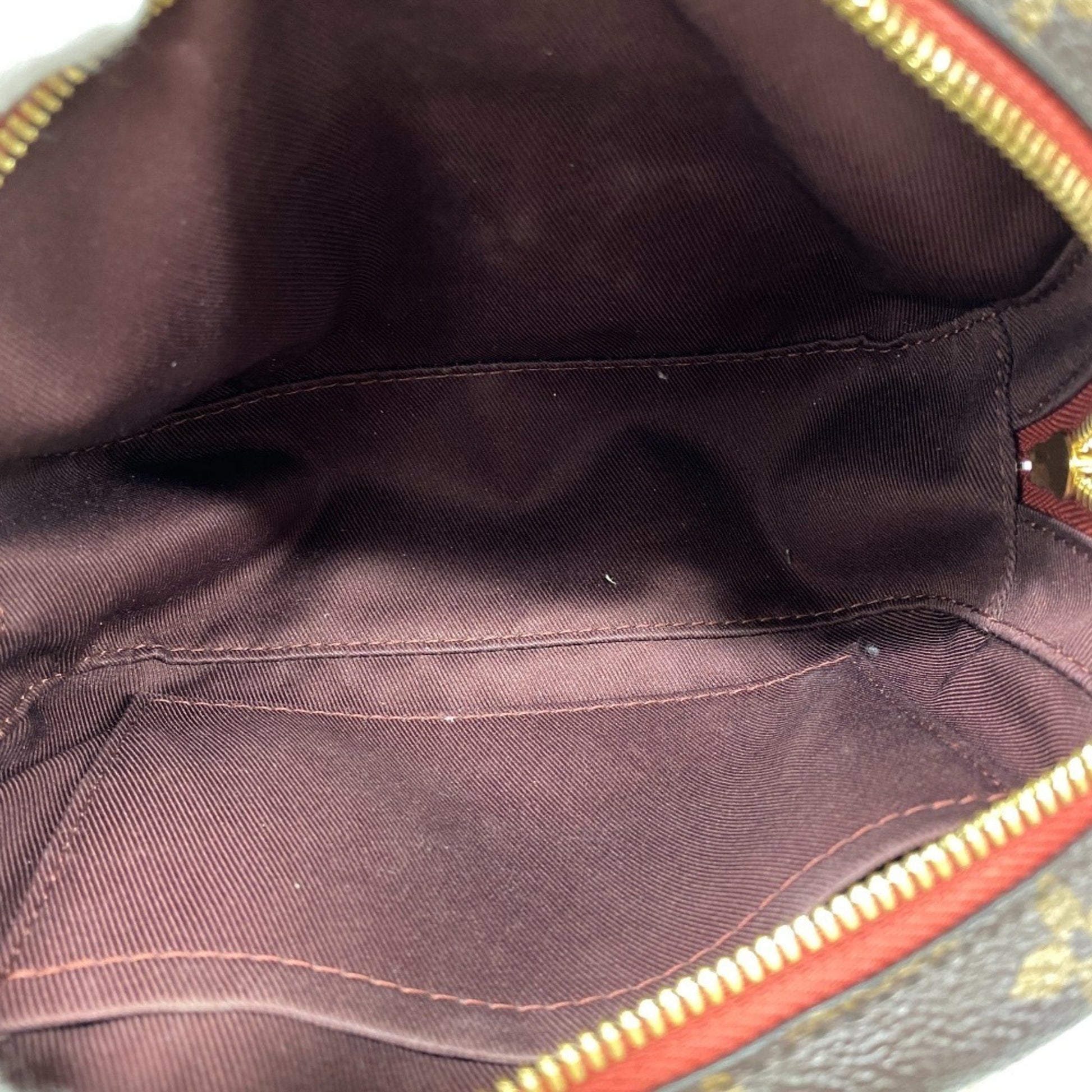Louis Vuitton Deauville, Brown, Canvas, shoulder