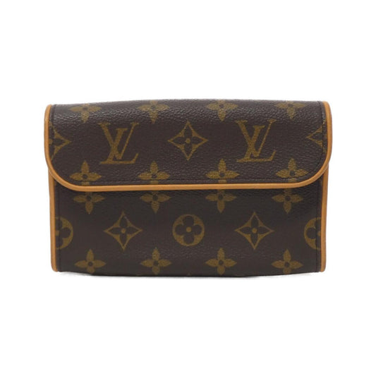 Louis Vuitton Pochette florentine, Brown, Canvas, clutch