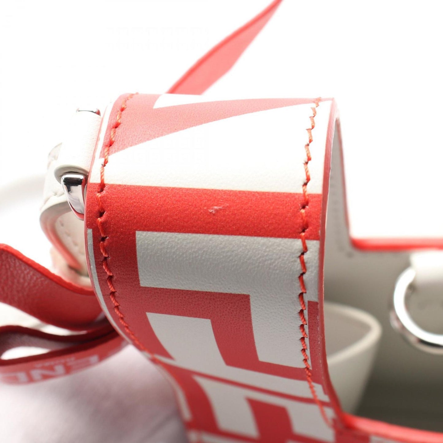 Fendi --, White, Leather, clutch