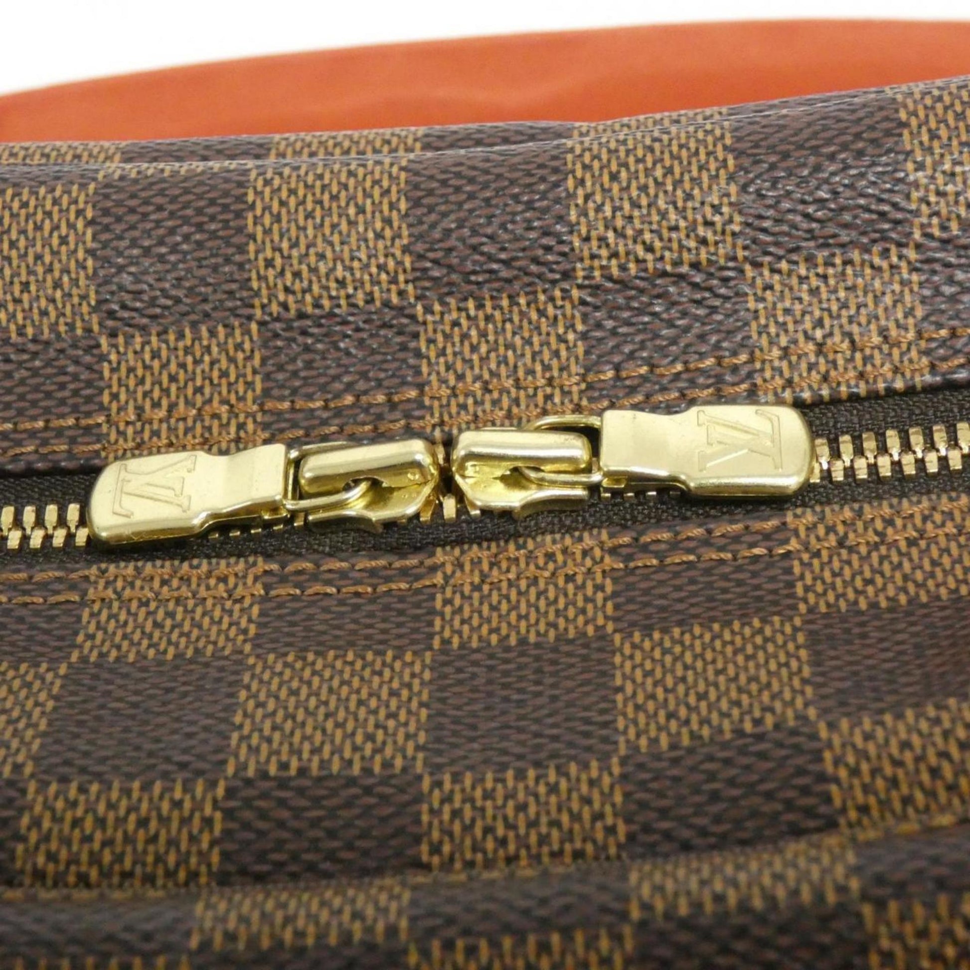 Louis Vuitton Naviglio, Brown, Canvas, shoulder