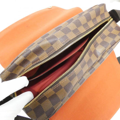 Louis Vuitton Naviglio, Brown, Canvas, shoulder