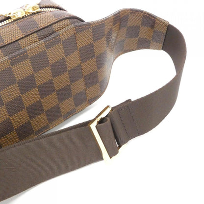 Louis Vuitton Geronimo, Brown, Canvas, shoulder