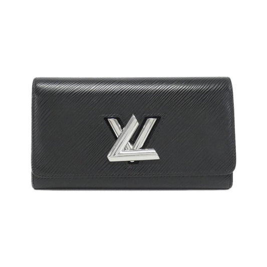 Louis Vuitton Portefeuille twist, Black, Leather, wallet