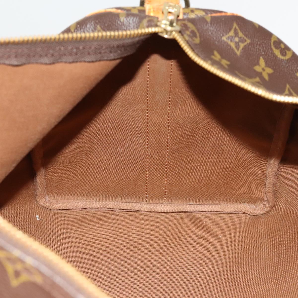 Louis Vuitton Keepall Bandouliere 50, Brown, Canvas, travel