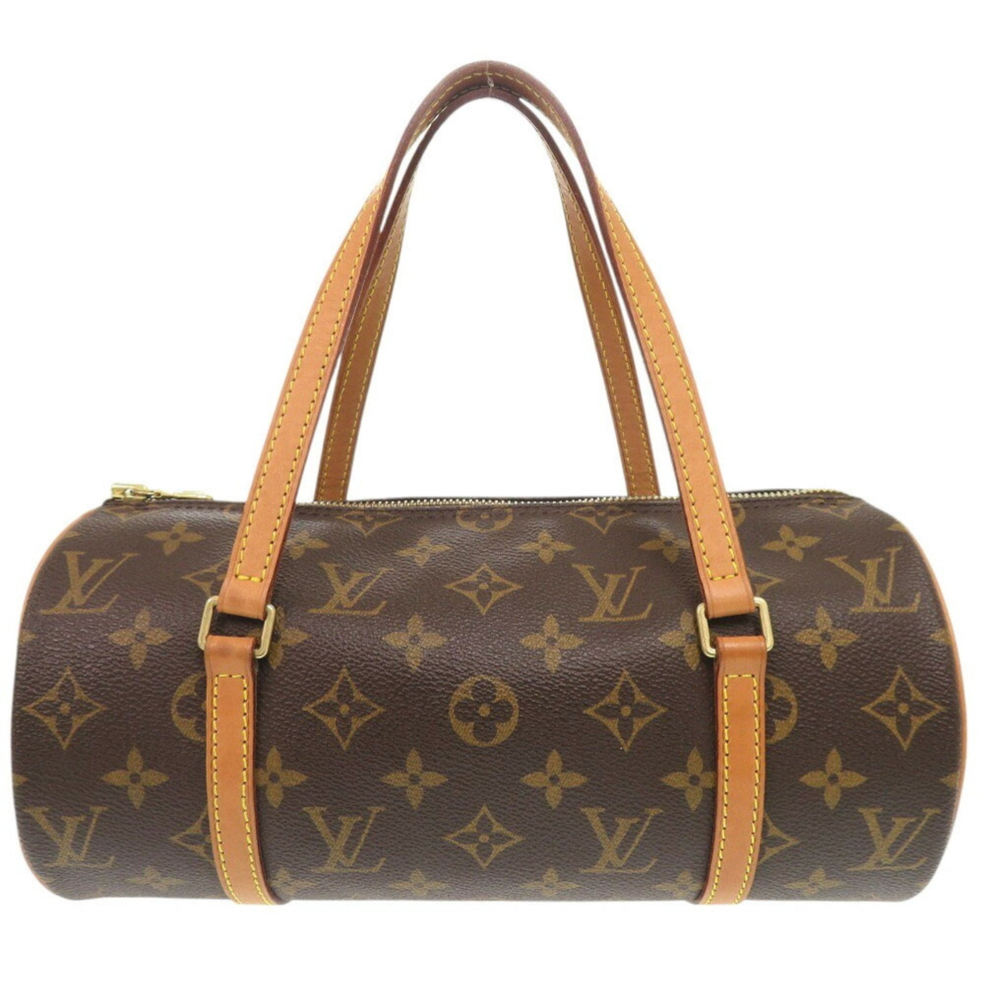 Louis Vuitton Papillon 26, Brown, Canvas, handbag