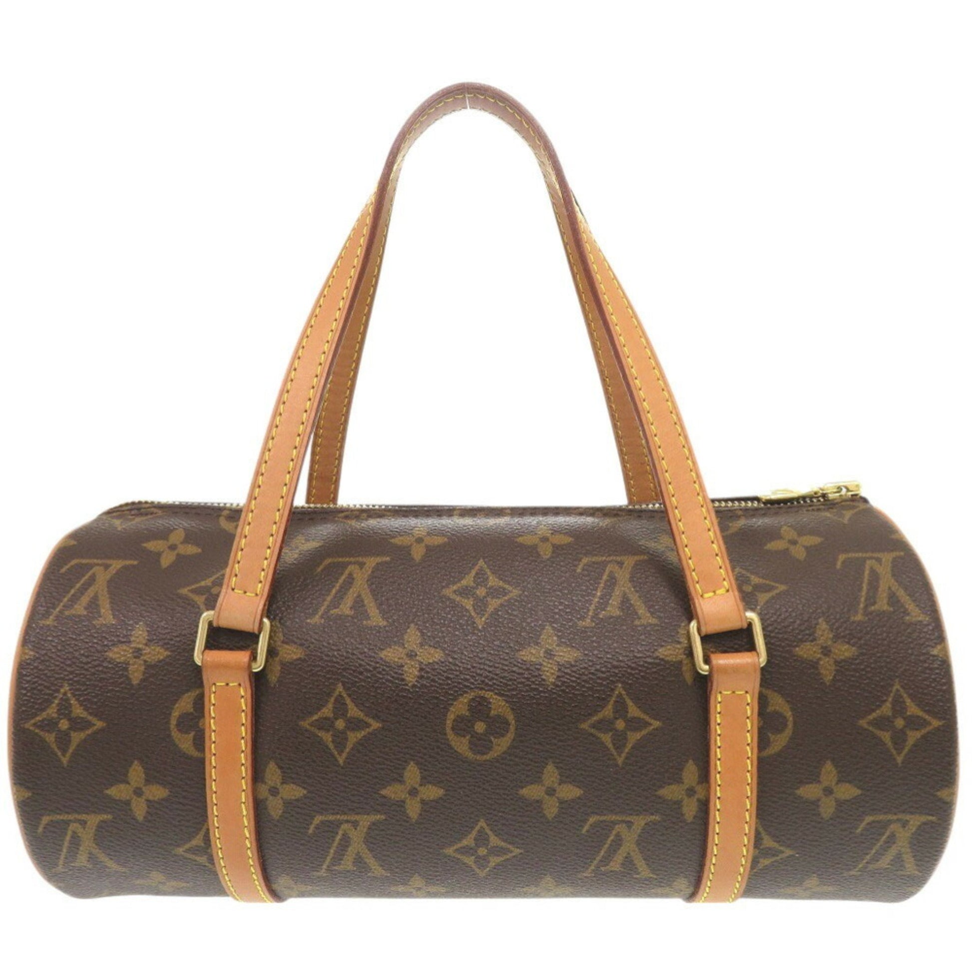 Louis Vuitton Papillon 26, Brown, Canvas, handbag