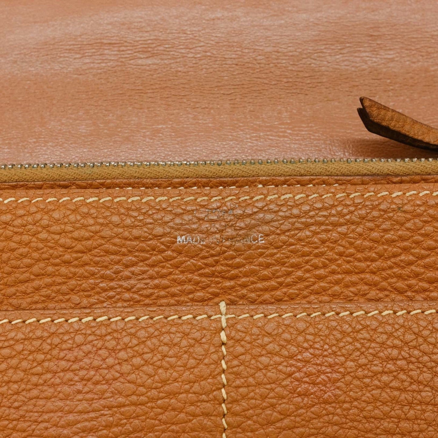 Hermès Dogon, Brown, Leather, wallet