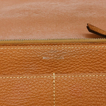 Hermès Dogon, Brown, Leather, wallet