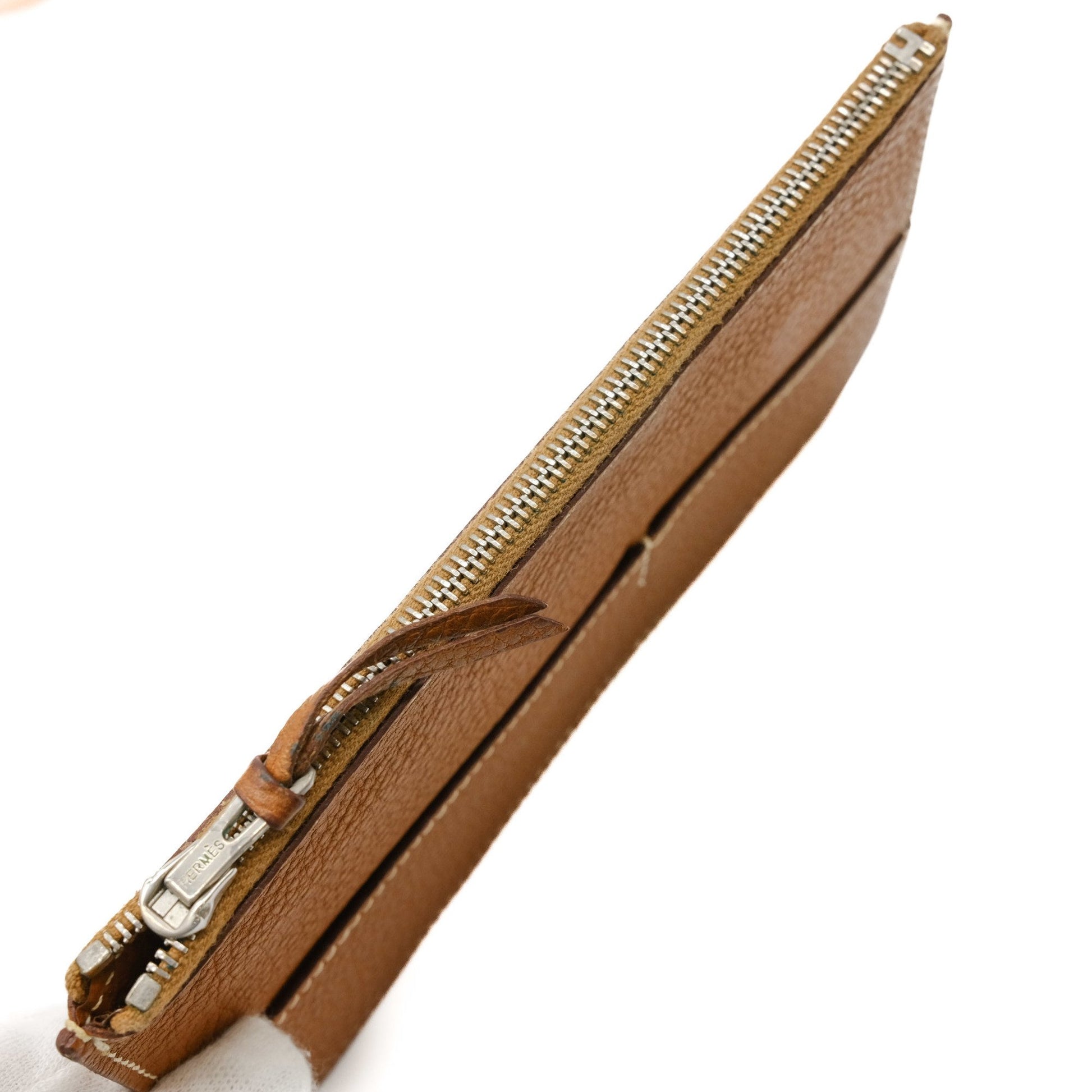 Hermès Dogon, Brown, Leather, wallet