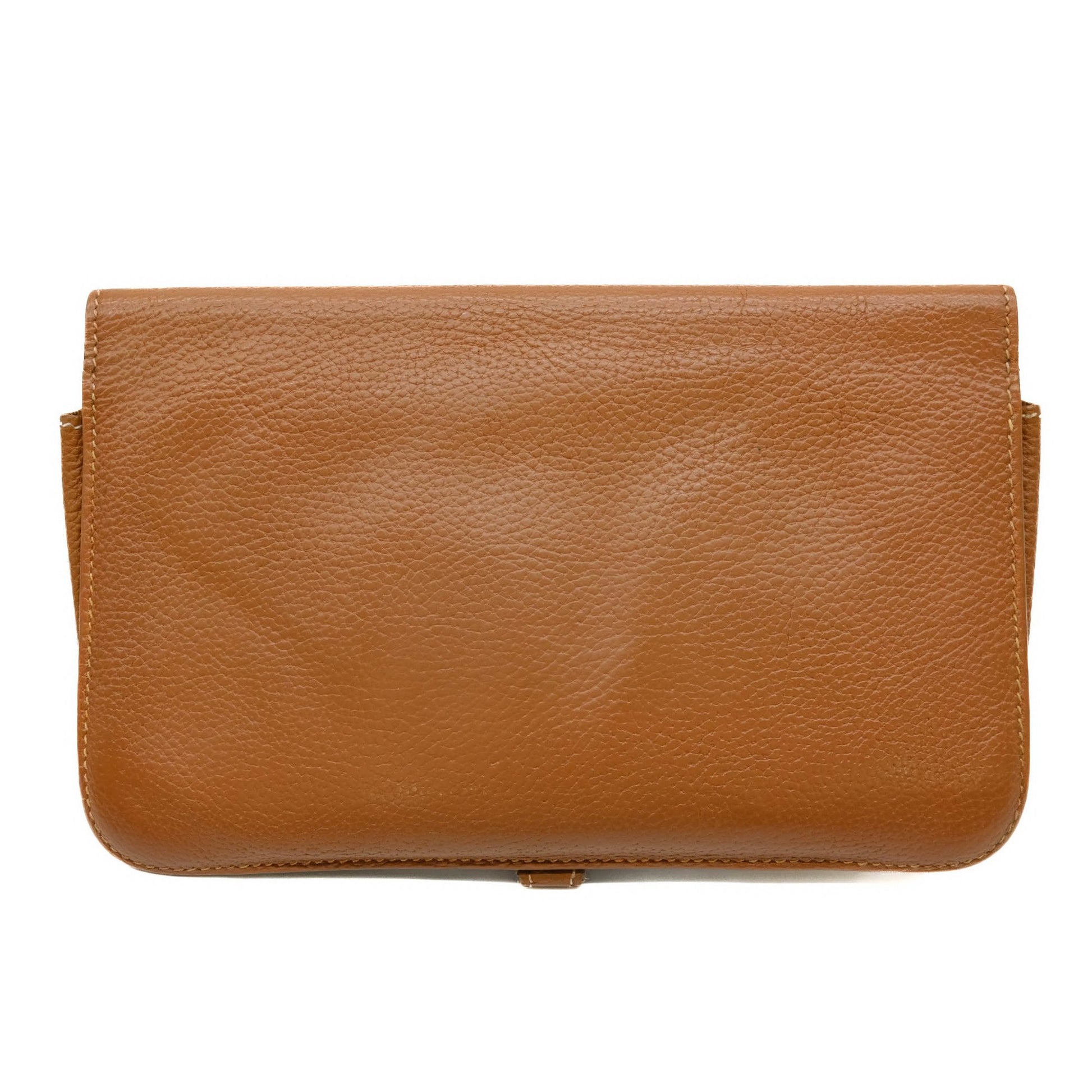 Hermès Dogon, Brown, Leather, wallet
