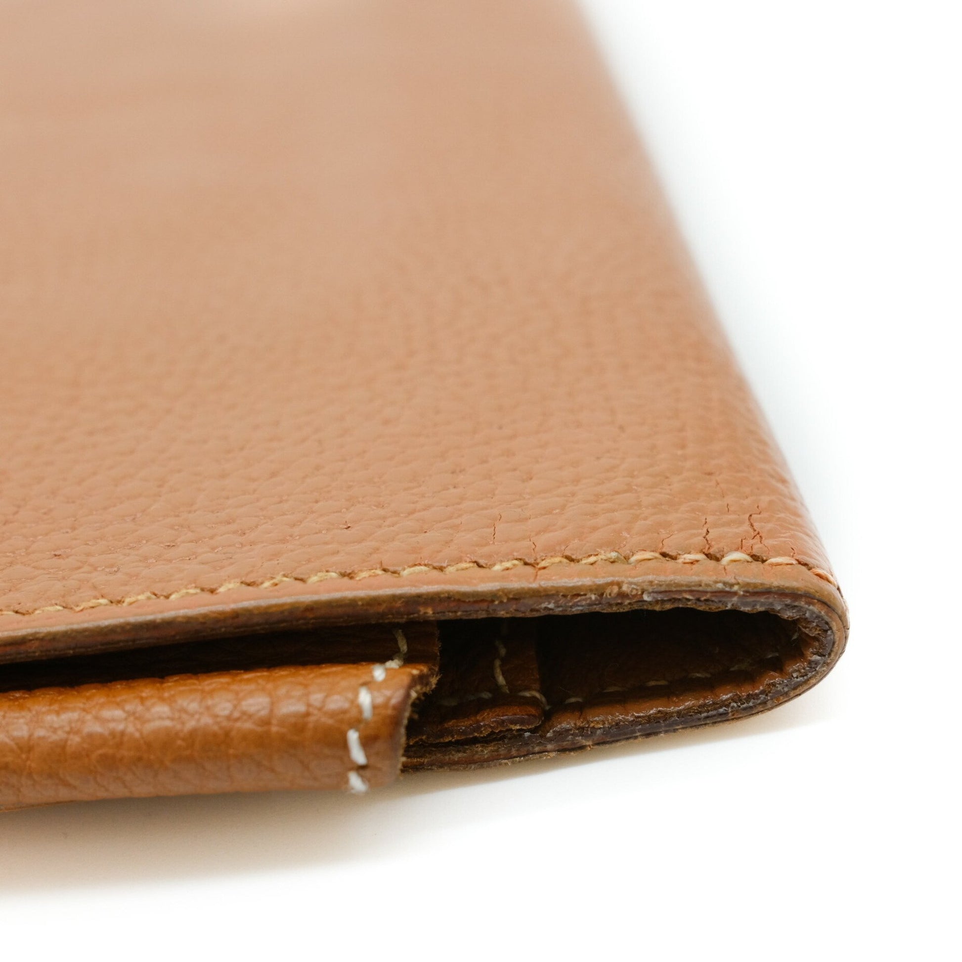 Hermès Dogon, Brown, Leather, wallet
