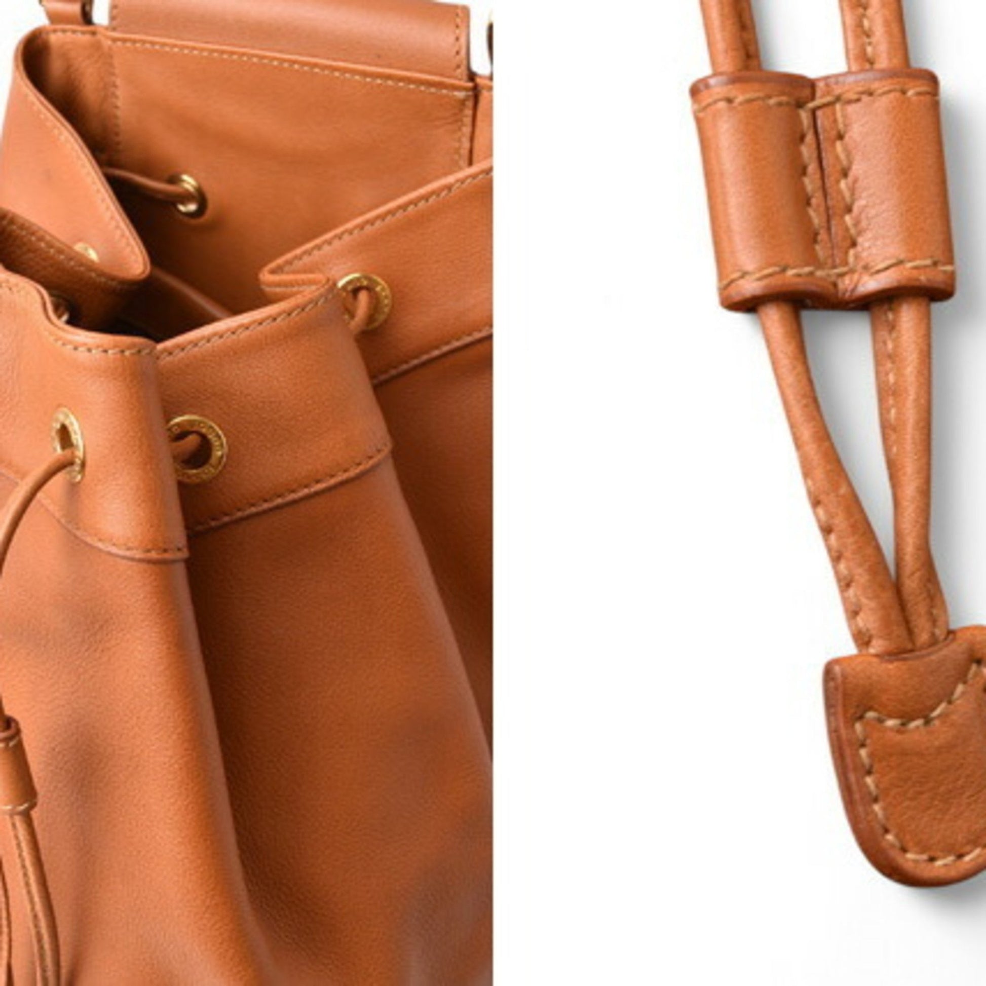 Gucci Bamboo, Brown, Leather, shoulder