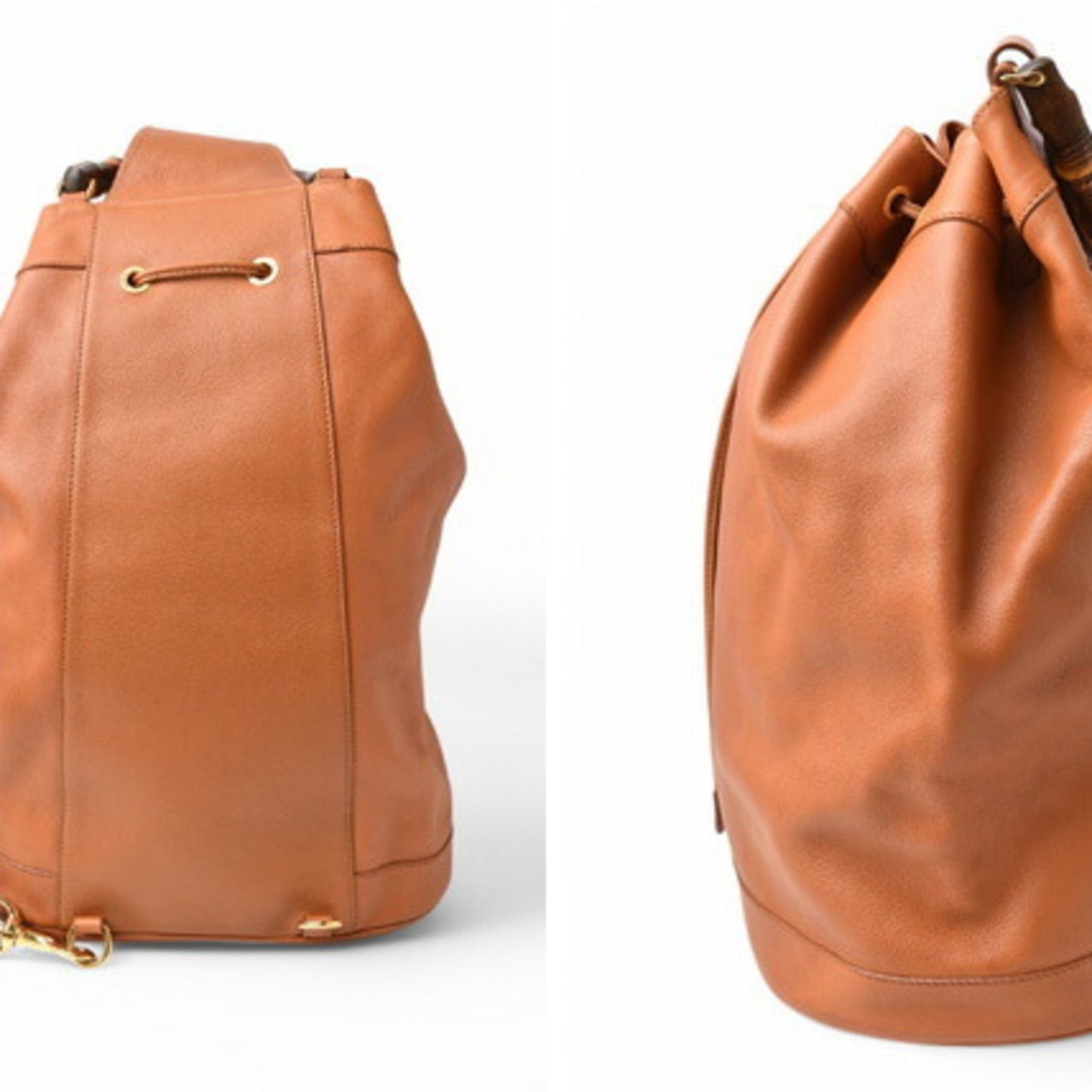 Gucci Bamboo, Brown, Leather, shoulder