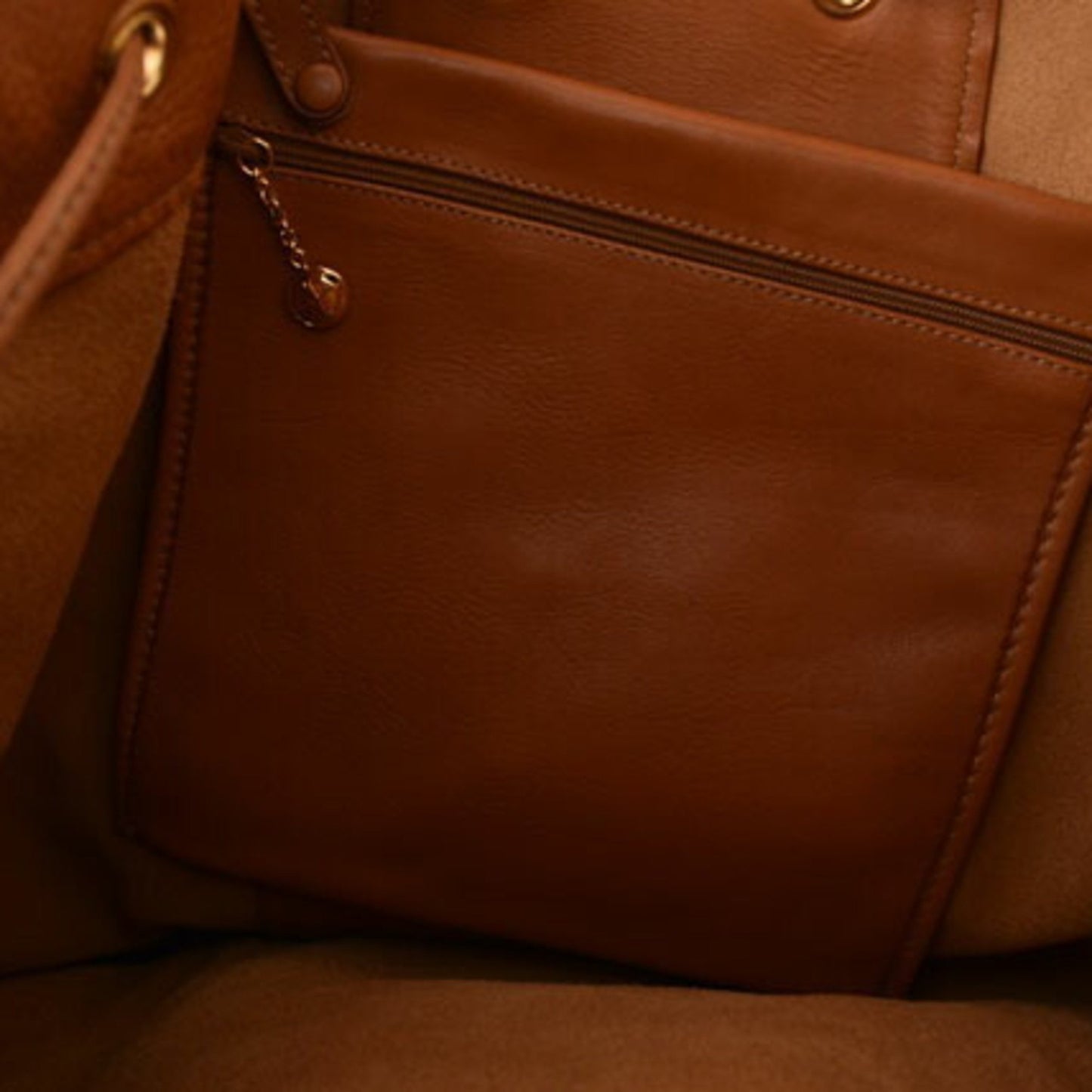 Gucci Bamboo, Brown, Leather, shoulder