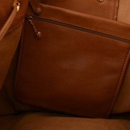 Gucci Bamboo, Brown, Leather, shoulder