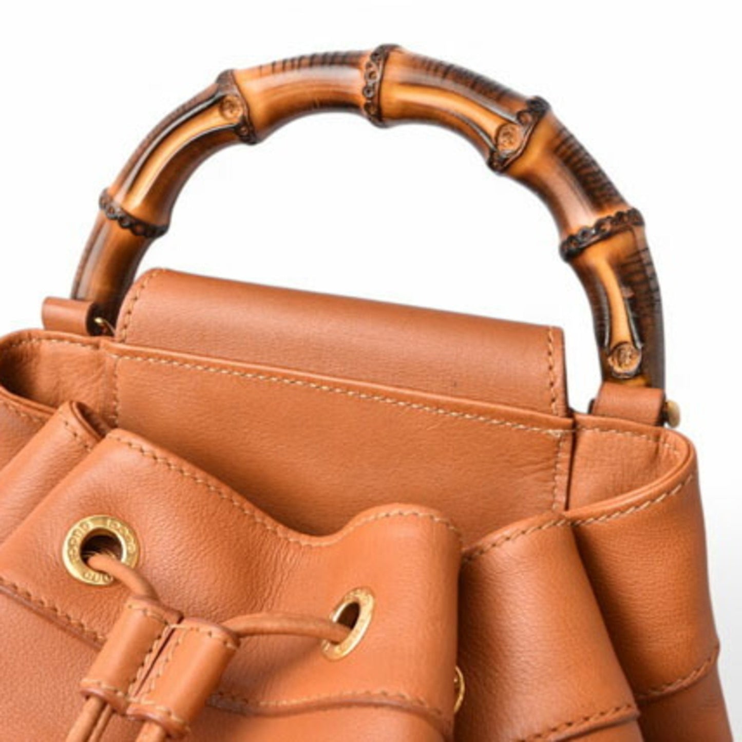 Gucci Bamboo, Brown, Leather, shoulder