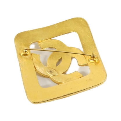 Chanel Coco Mark, Gold, Gold Plated, brooch