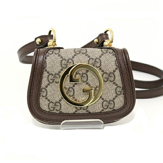 Gucci GG canvas, Beige, Canvas, shoulder
