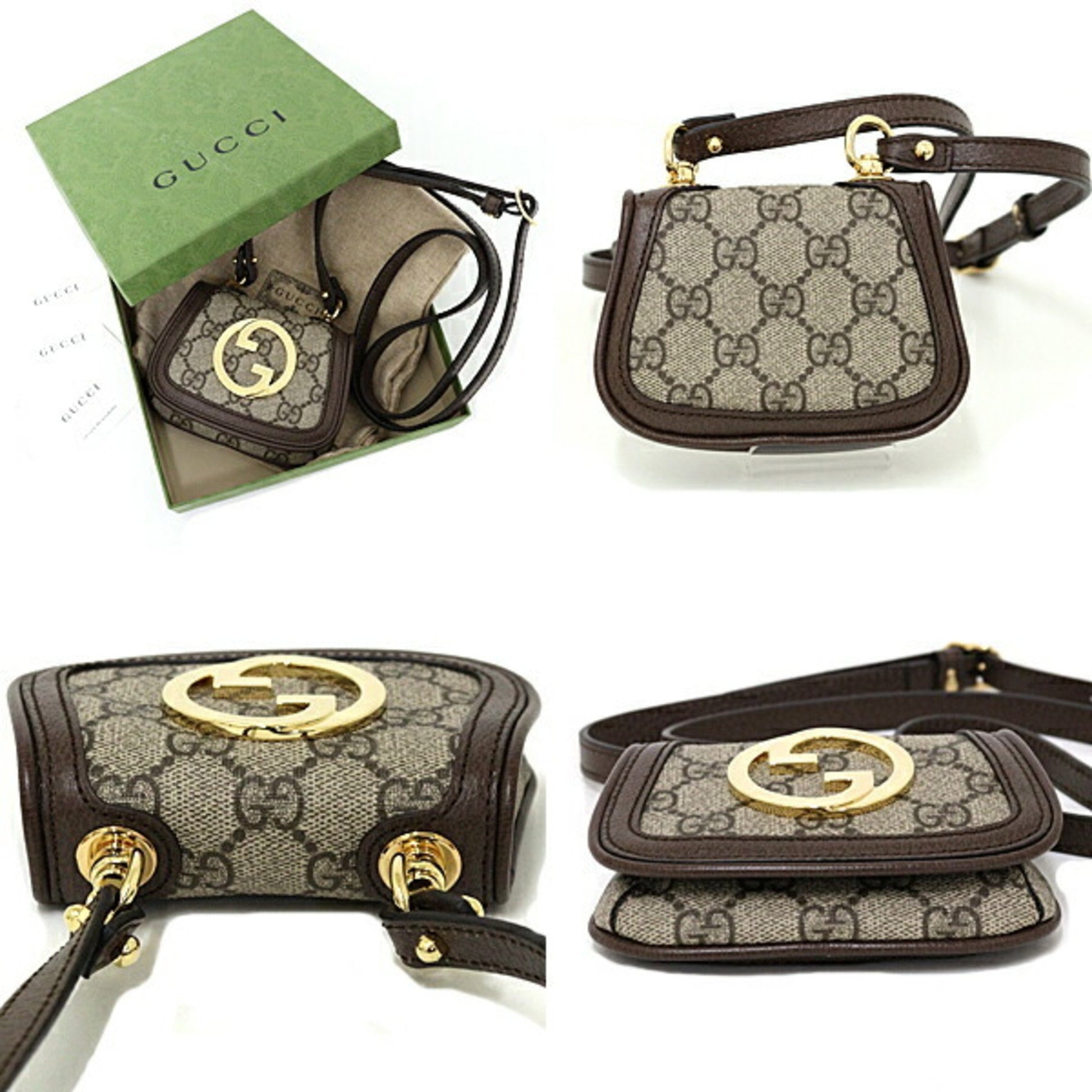 Gucci GG canvas, Beige, Canvas, shoulder