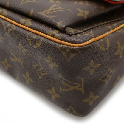 Louis Vuitton Viva Cité, Brown, Canvas, shoulder