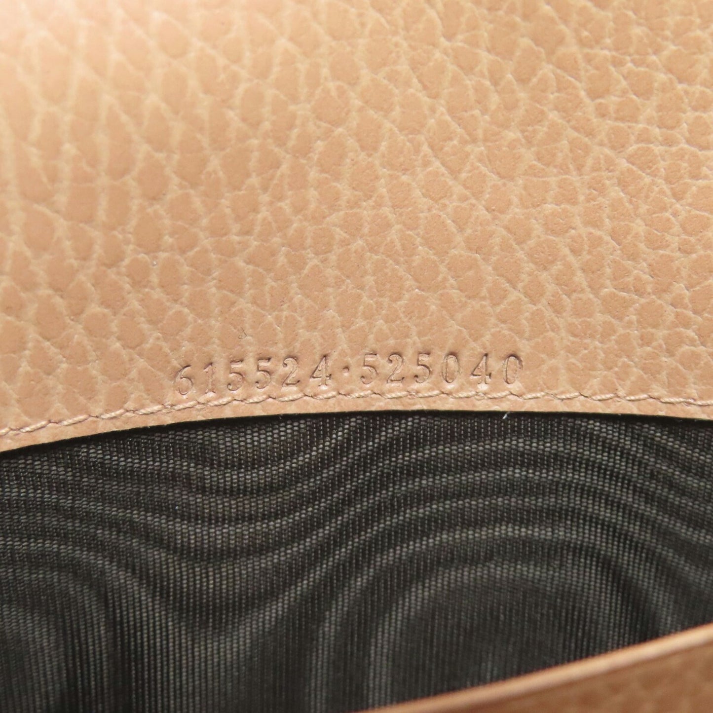 Gucci Interlocking G, Beige, Leather, wallet