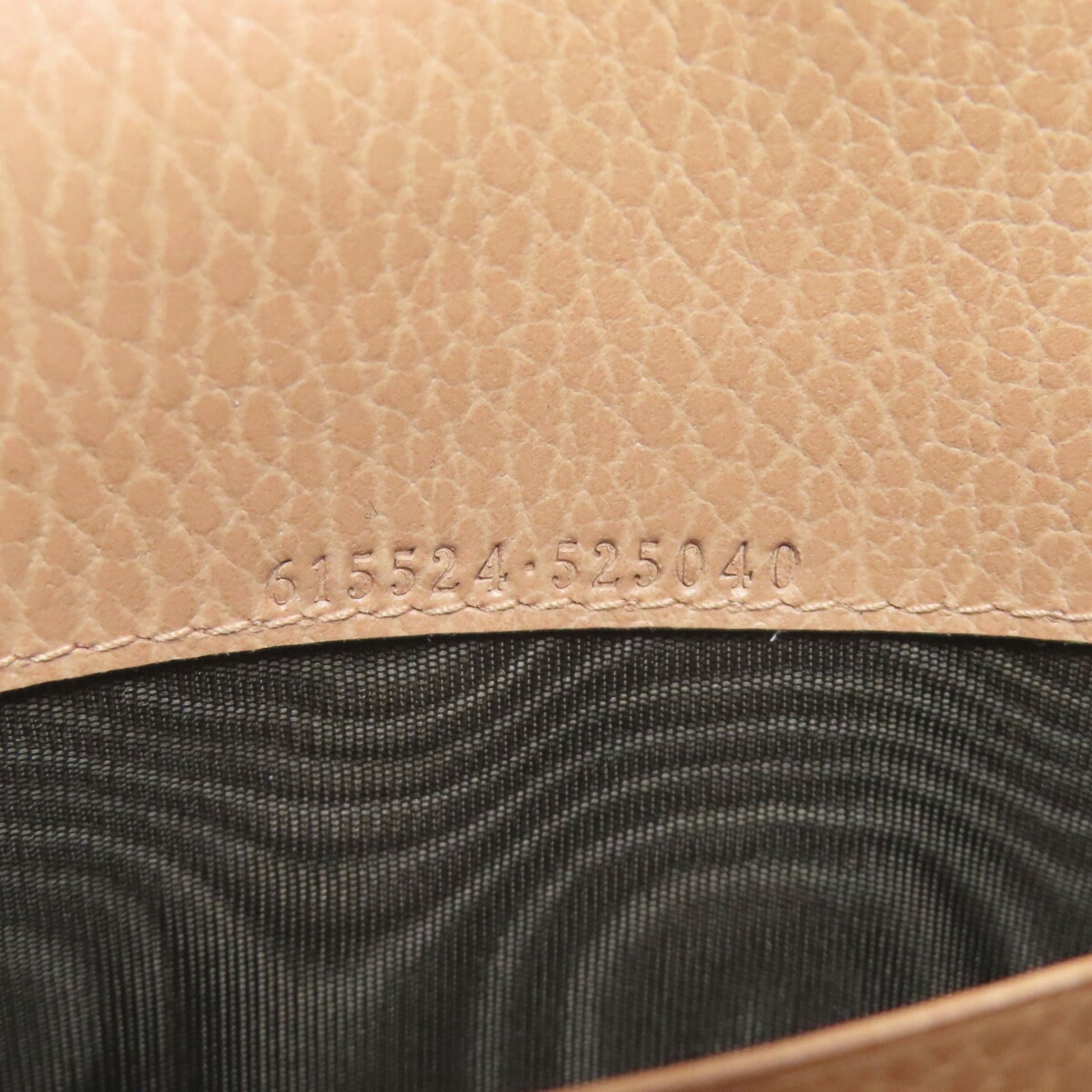 Gucci Interlocking G, Beige, Leather, wallet