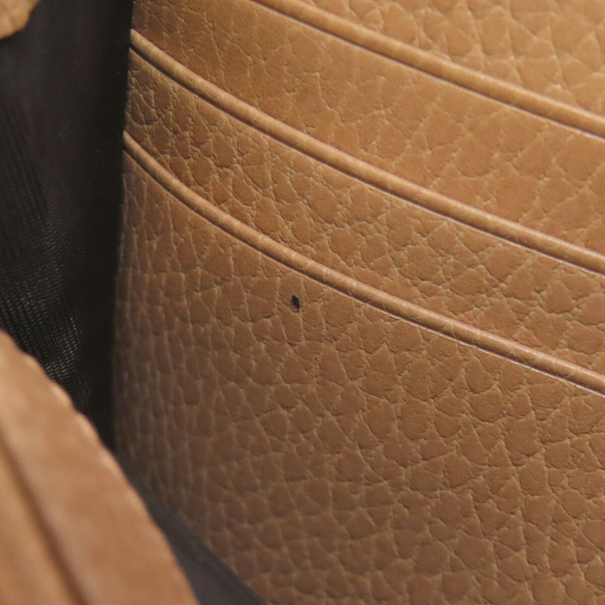 Gucci Interlocking G, Beige, Leather, wallet