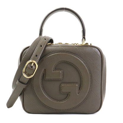 Gucci Soho, Khaki, Leather, shoulder