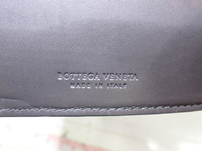 Bottega Veneta Intrecciato Leather, GRAY, LEATHER, Handbag
