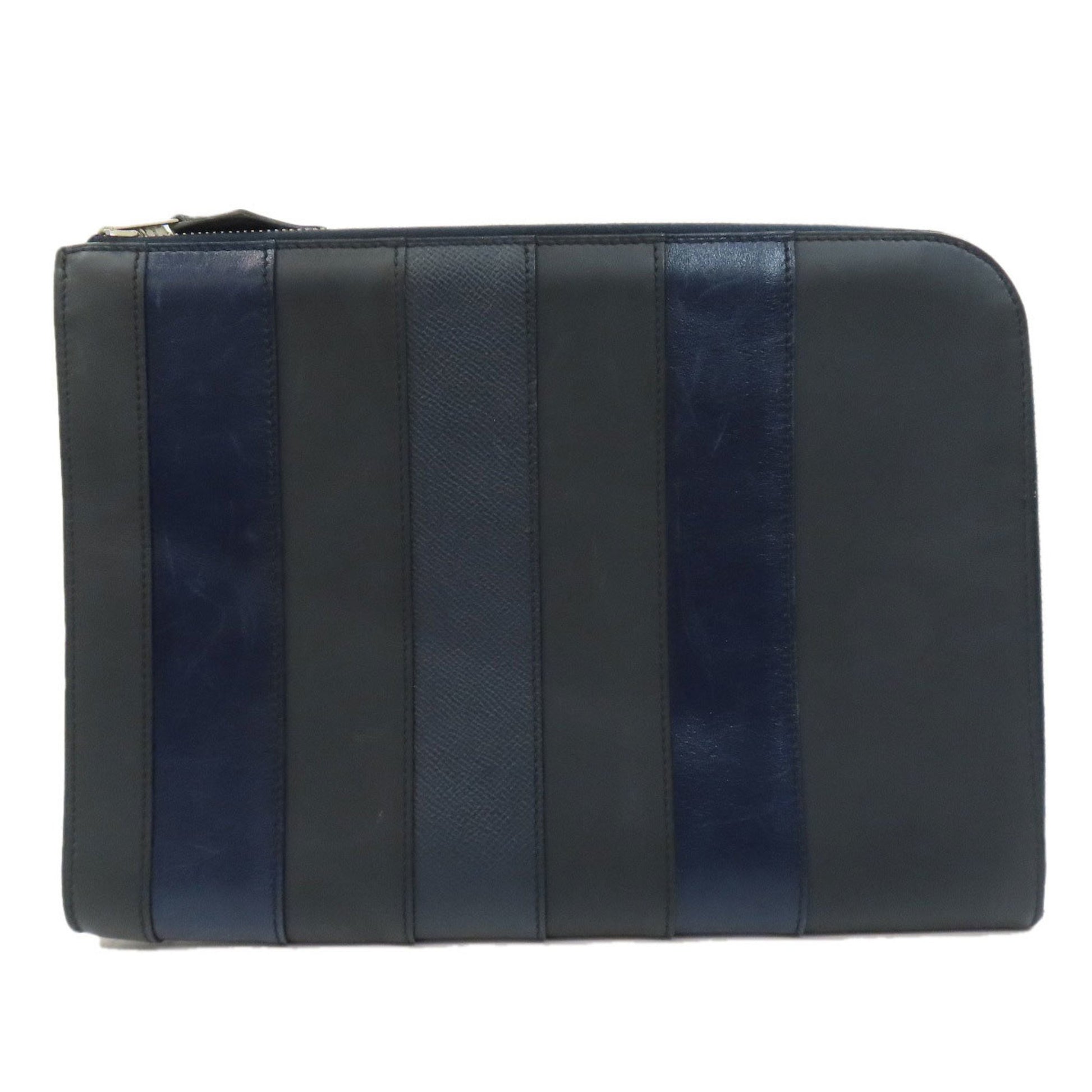 Hermès Zip, Black, Leather, clutch