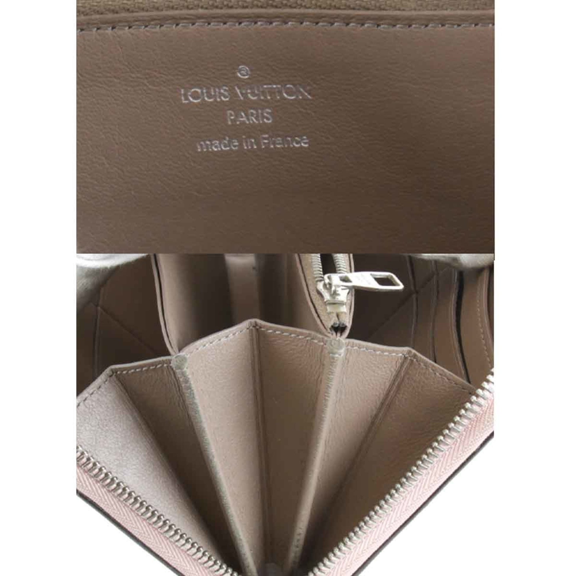 Louis Vuitton Portefeuille comète, Pink, Leather, wallet