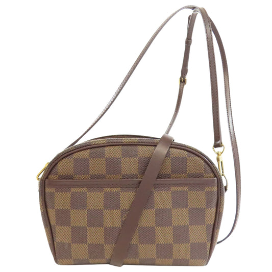 Louis Vuitton Ipanema, Brown, Canvas, clutch