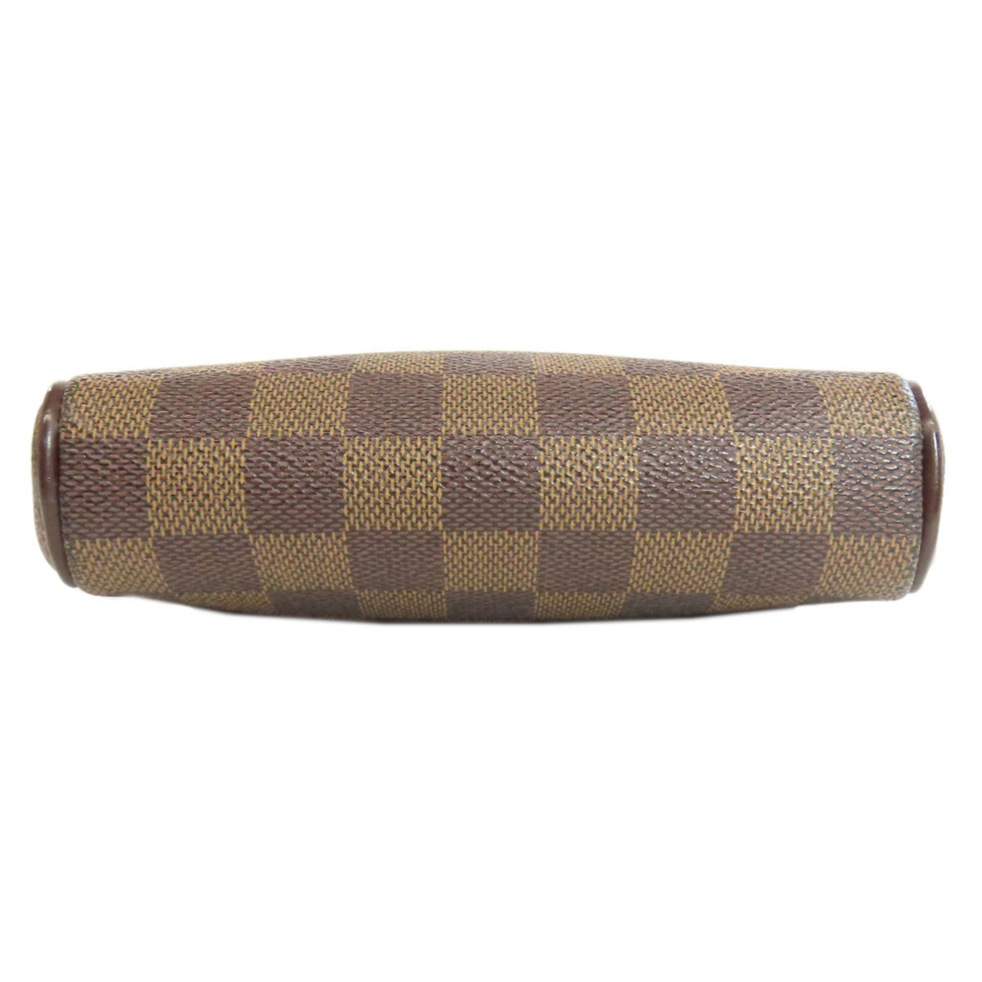Louis Vuitton Ipanema, Brown, Canvas, clutch