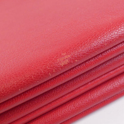 Céline Trio, Red, Leather, shoulder