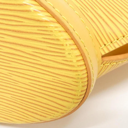 Louis Vuitton Saint Jacques, Yellow, Leather, handbag