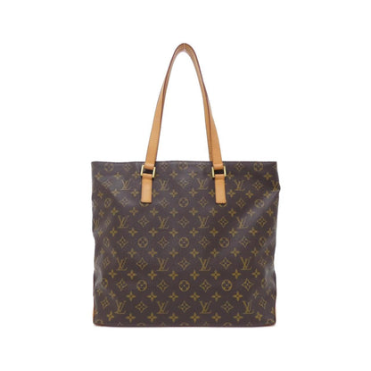 Louis Vuitton Cabas Mezzo, Brown, Canvas, tote