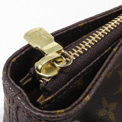 Louis Vuitton Cabas Mezzo, Brown, Canvas, tote