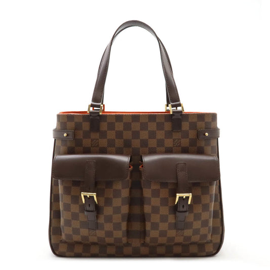 Louis Vuitton Uzes, Brown, Canvas, tote