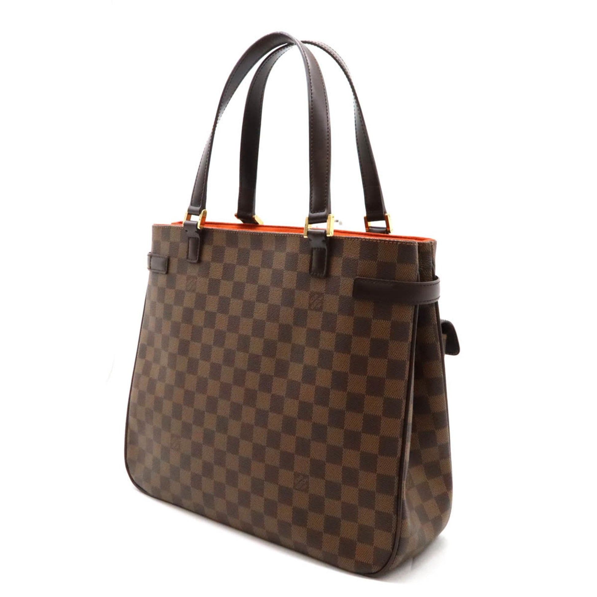 Louis Vuitton Uzes, Brown, Canvas, tote