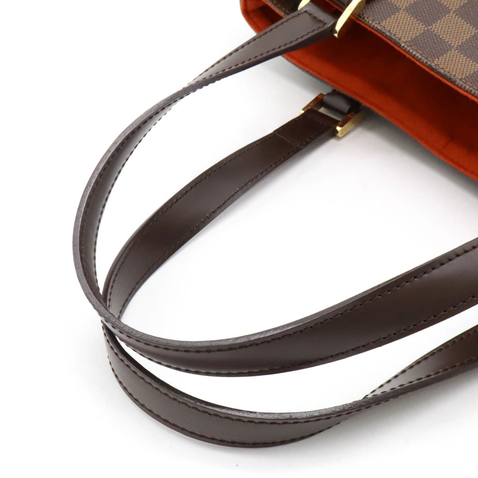 Louis Vuitton Uzes, Brown, Canvas, tote