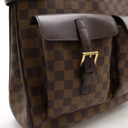 Louis Vuitton Uzes, Brown, Canvas, tote