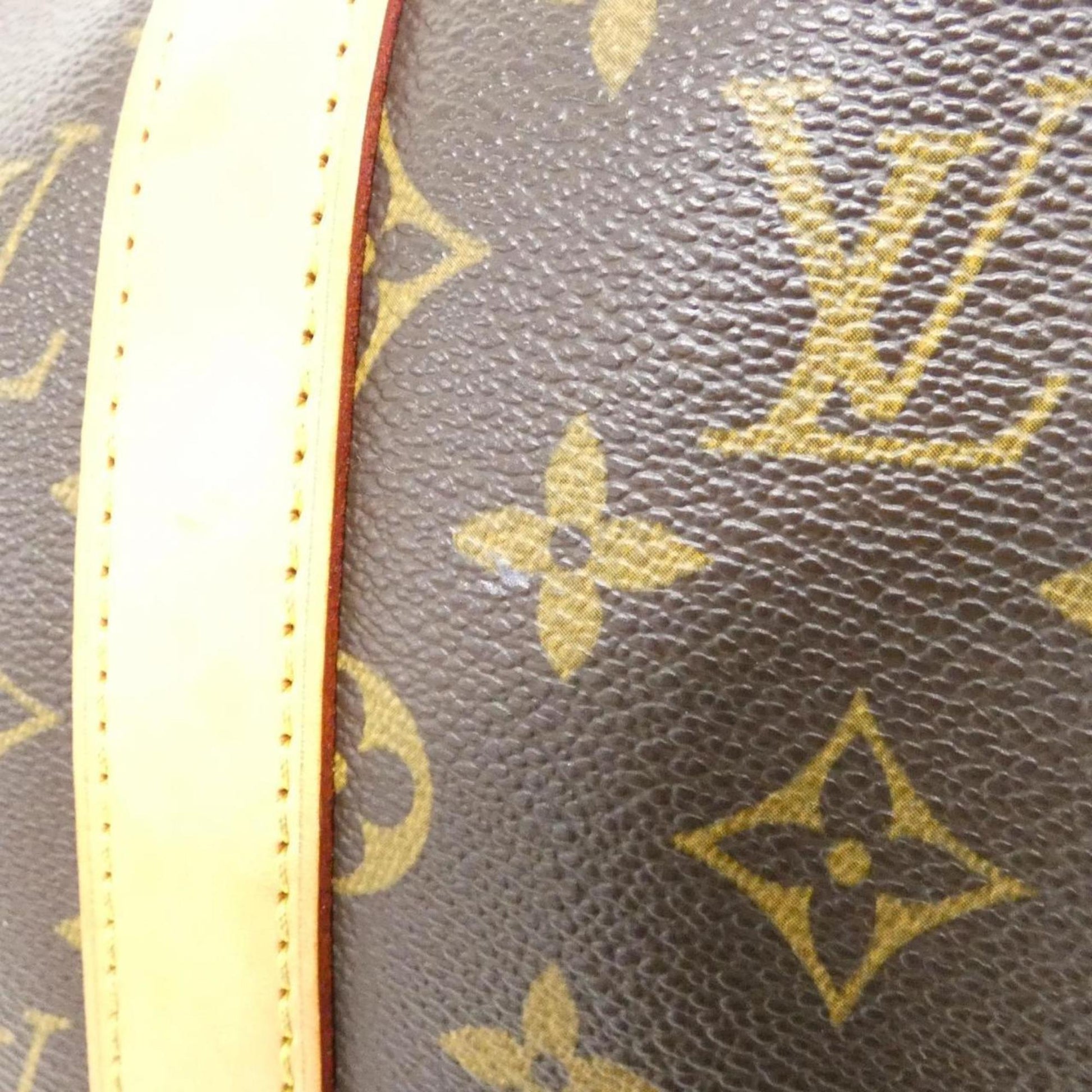 Louis Vuitton Keepall 50, Brown, Canvas, travel
