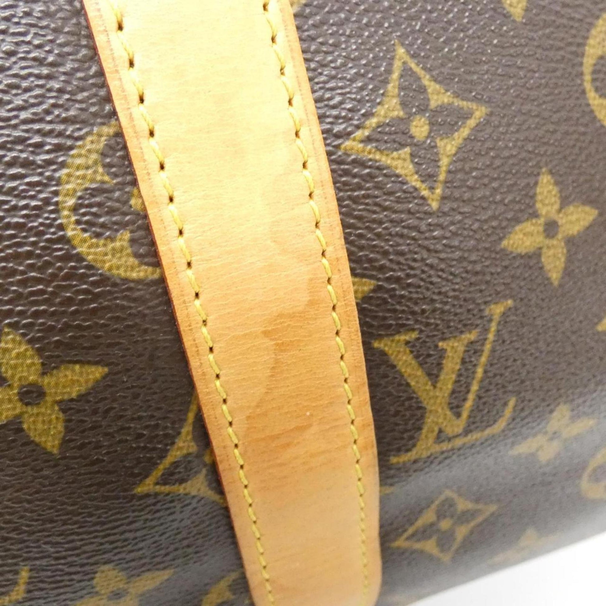 Louis Vuitton Keepall 50, Brown, Canvas, travel
