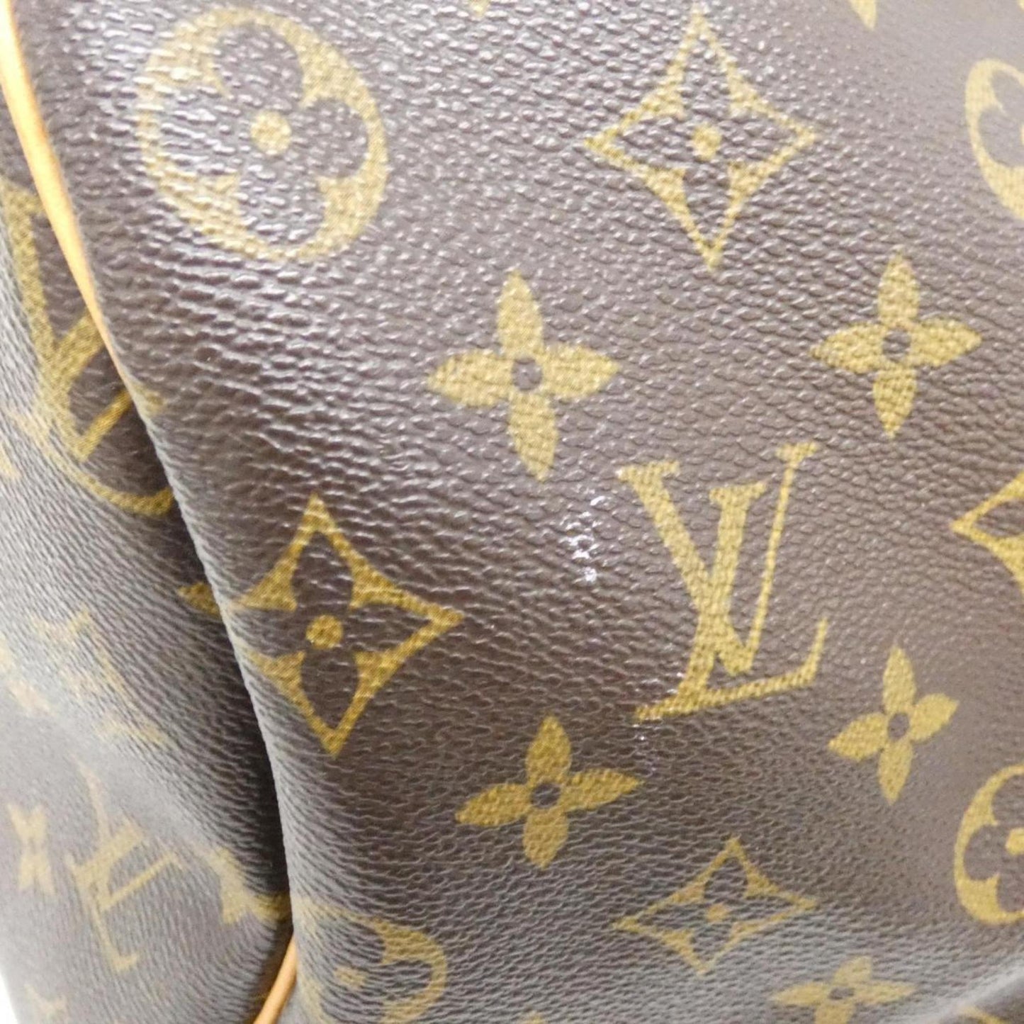 Louis Vuitton Keepall 50, Brown, Canvas, travel